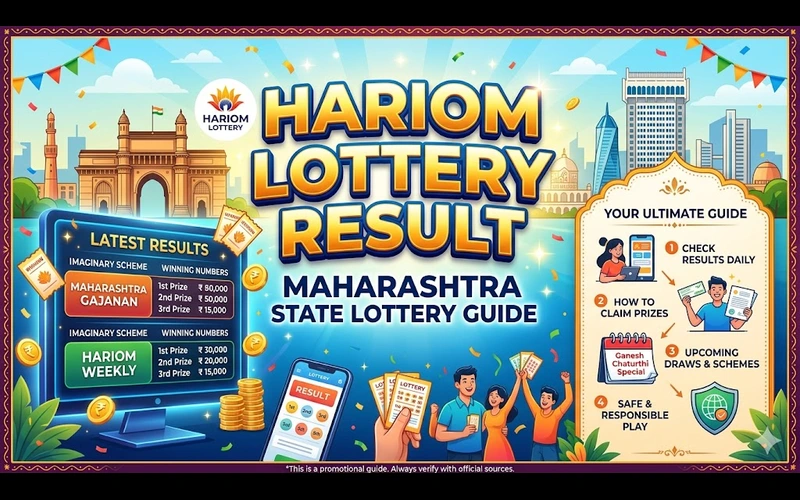 hariom lottery result at Maharashtra State Lottery body image
